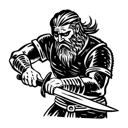 Kriegerschwert  Illustration