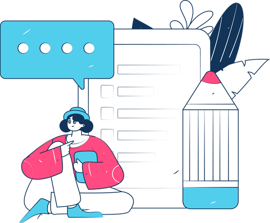 Kundenbewertung  Illustration
