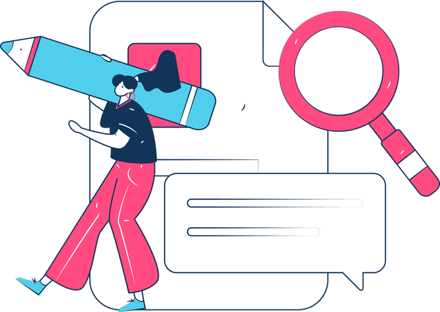 Kundenbewertung  Illustration