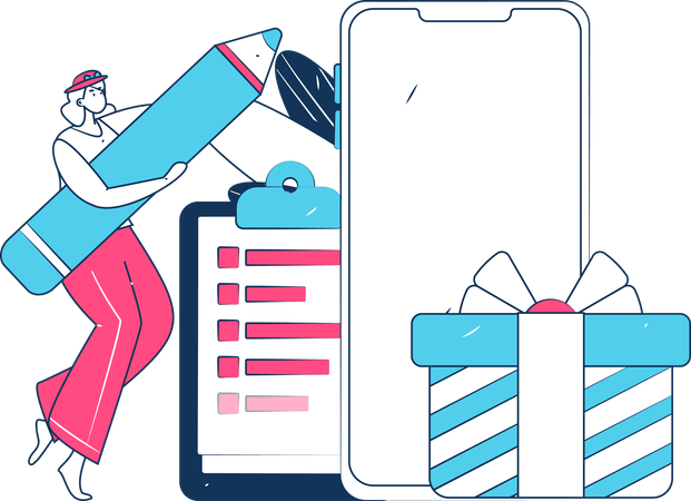 Kundenmeinung  Illustration