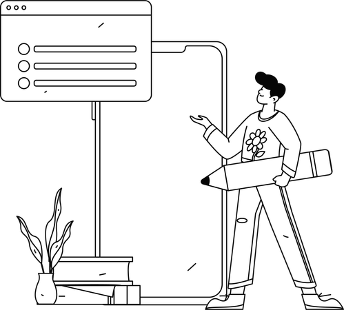 Kundendienst  Illustration