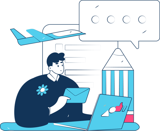 Formular zur Kundenbefragung  Illustration