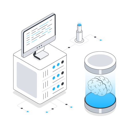 Künstliche Intelligenz  Illustration