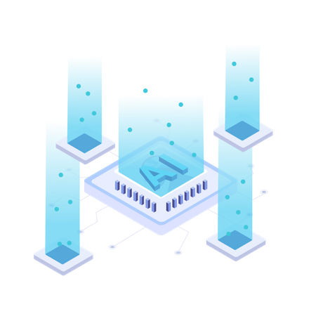 Künstliche Intelligenz  Illustration