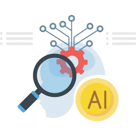 Künstliche Intelligenz  Illustration