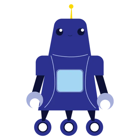 Künstliche Intelligenz Roboter  Illustration