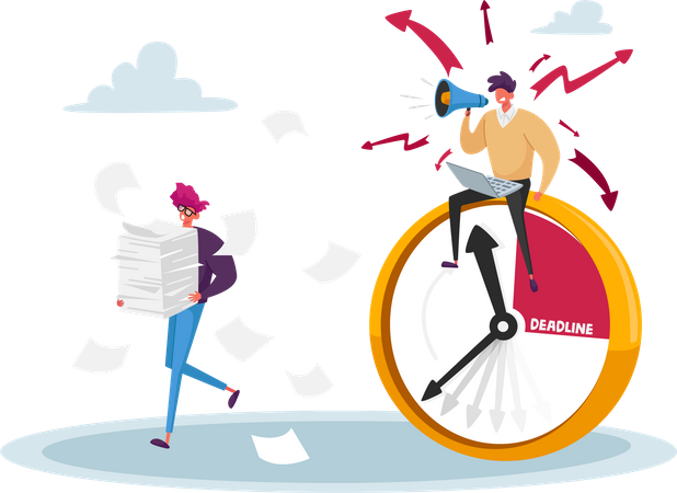 La date limite approche  Illustration
