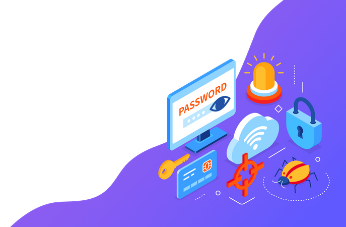 La sécurité sur Internet  Illustration