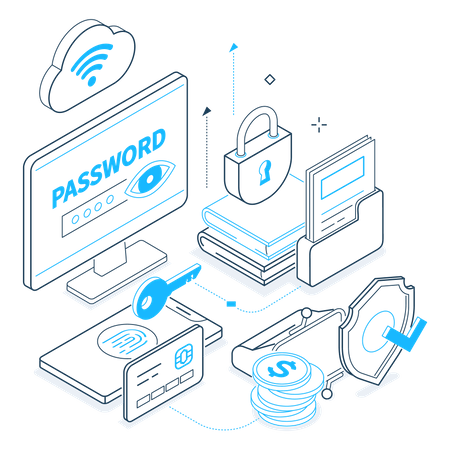 La sécurité sur Internet  Illustration