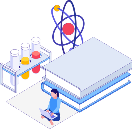 Lab Education  Illustration