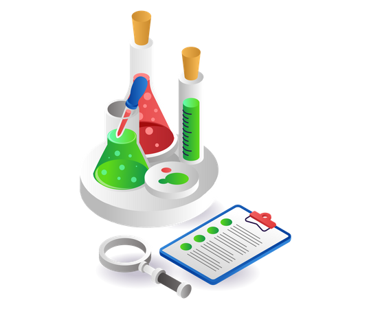 Lab experiment analysis  Illustration