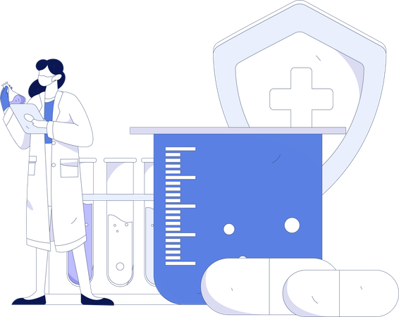 Lab Experiment  Illustration