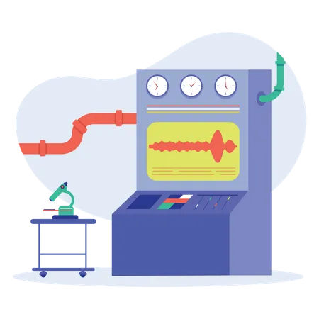 Lab machine Illustration