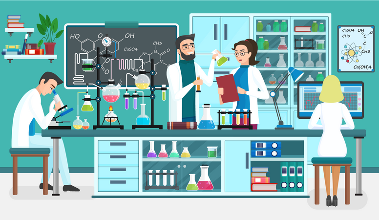 Lab research  Illustration