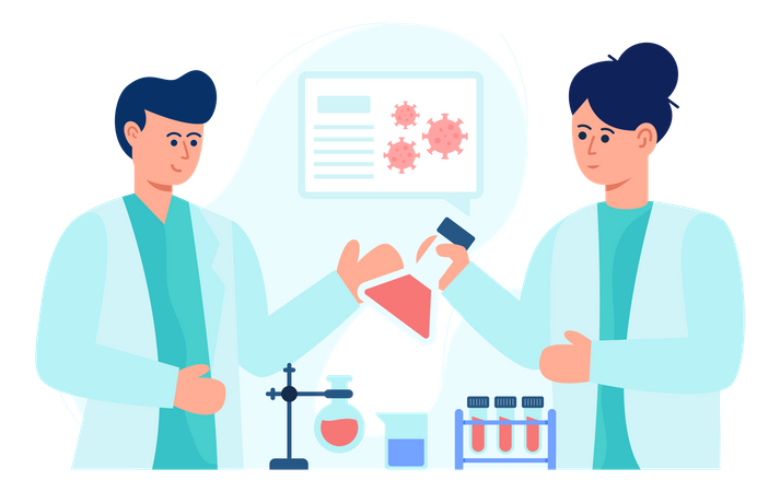 Lab Testing  Illustration