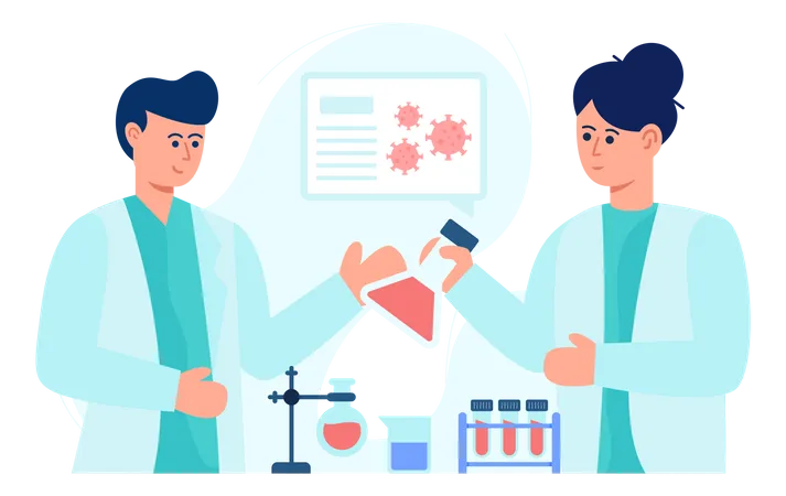 Lab Testing  Illustration