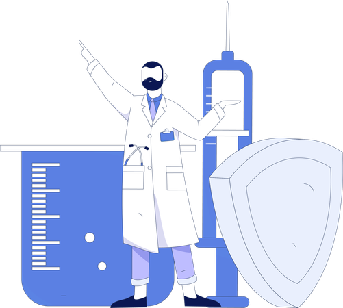 Bericht zum Laborexperiment  Illustration