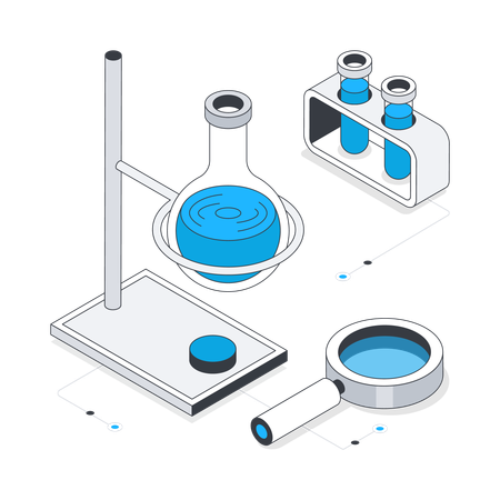 Laborpraktikum  Illustration