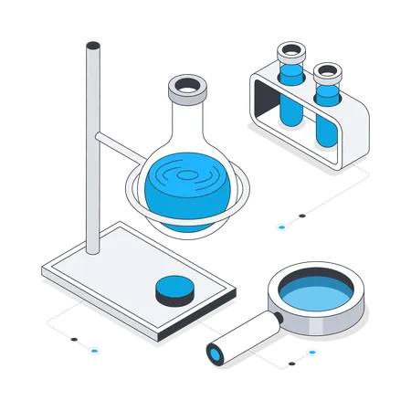 Laborpraktikum  Illustration