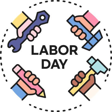 Labor Unity  Illustration