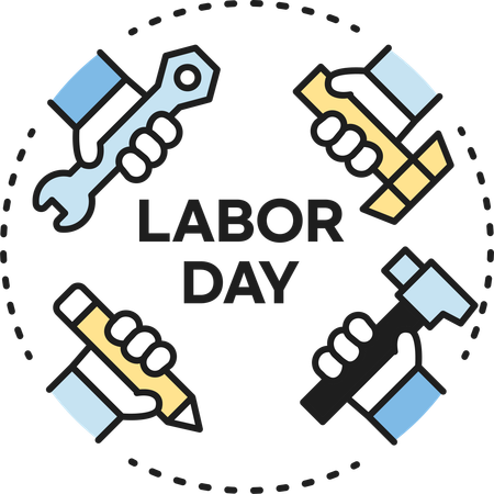 Labor Unity  Illustration