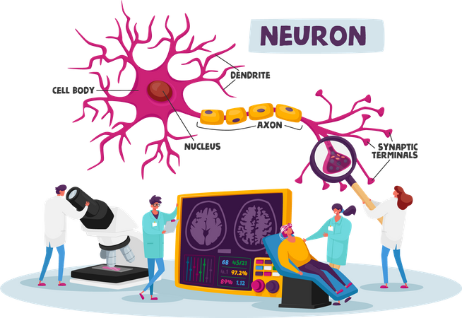 Laboratoire de neurobiologie  Illustration