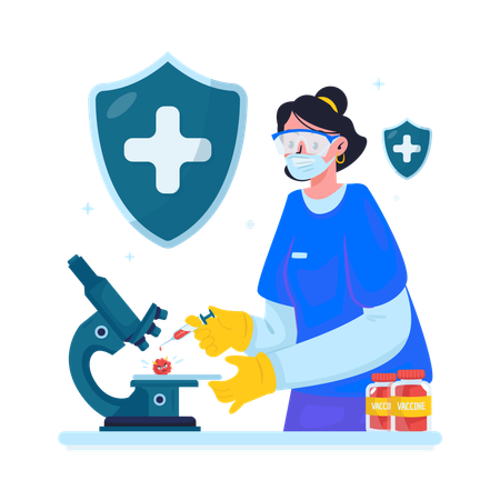 Laboratoire de recherche antivirus  Illustration