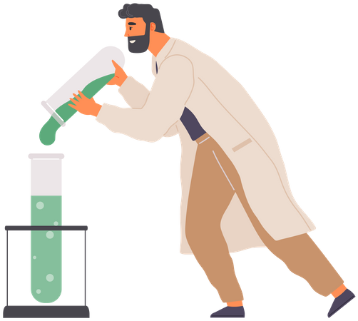 Laboratoire de recherche scientifique  Illustration