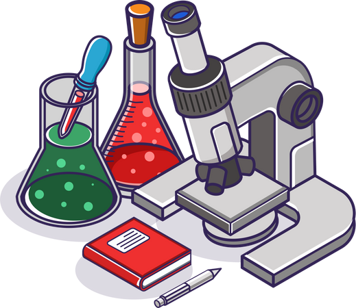 Recherche en laboratoire  Illustration