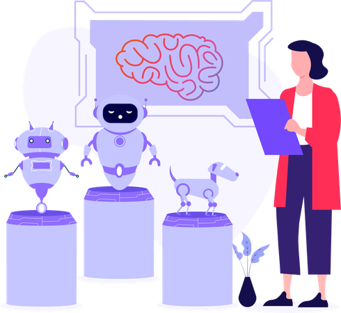 Laboratorio de robótica  Illustration