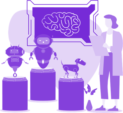 Laboratorio de robótica  Illustration