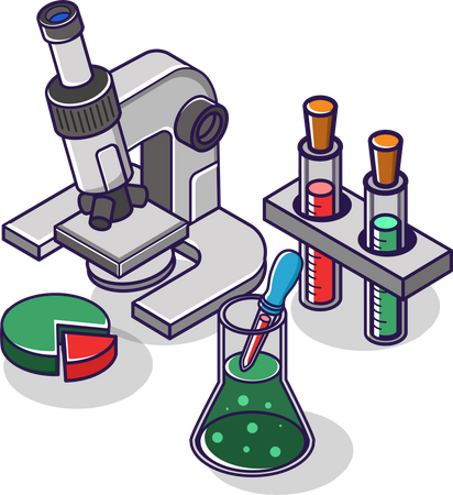 Laboratory experiment Illustration