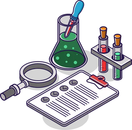 Laboratory experiment Illustration
