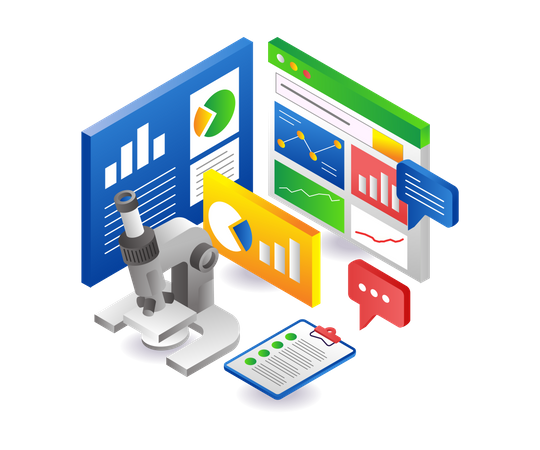 Laboratory experiment data analysis  Illustration