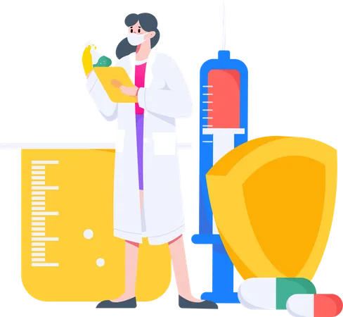 Laboratory Research  Illustration