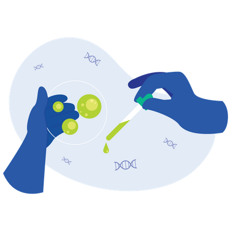 Laboratory test  Illustration