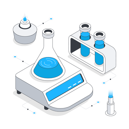 Laboratory testing  Illustration