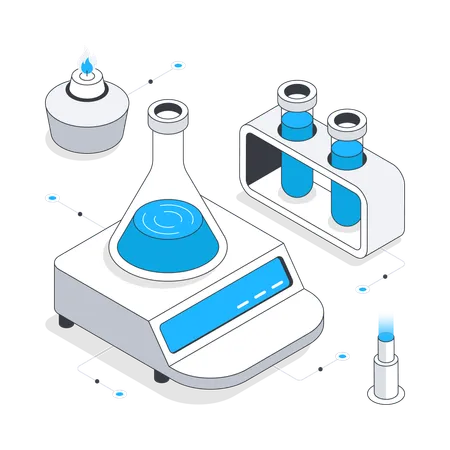 Laboratory testing  Illustration