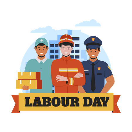 Labour day  Illustration