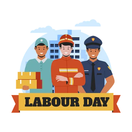 Labour day  Illustration