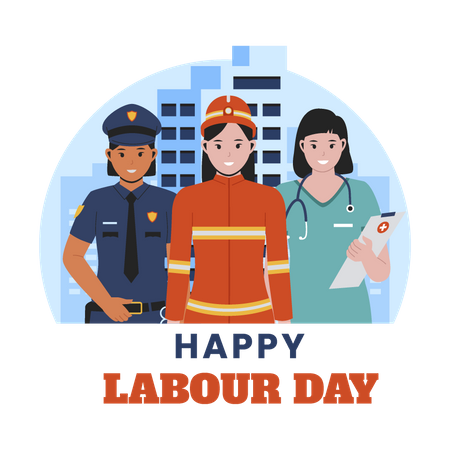 Labour day  Illustration