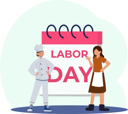 Labour Day  Illustration