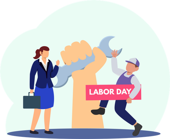 Labour Day  Illustration