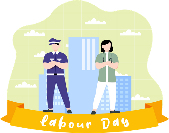 Labour Day  Illustration