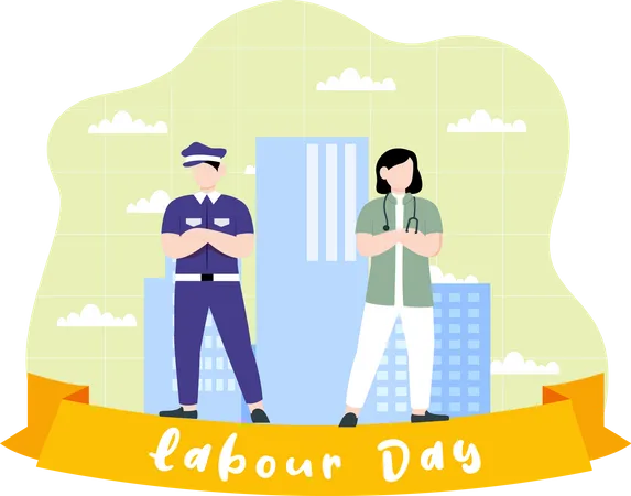 Labour Day  Illustration