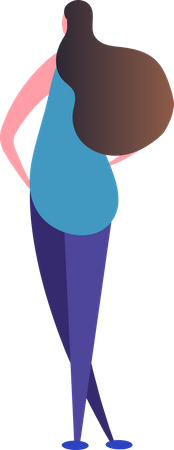 Lady Dancing  Illustration