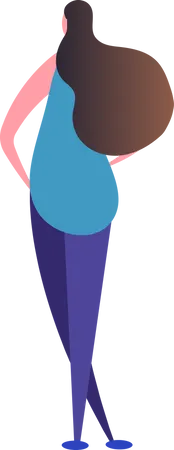 Lady Dancing  Illustration