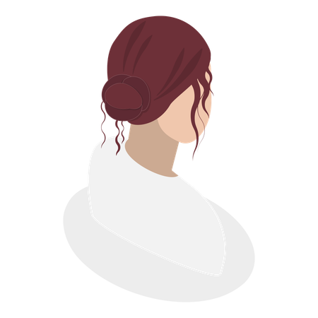 Lady Hairstyles  Illustration