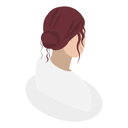 Lady Hairstyles  Illustration