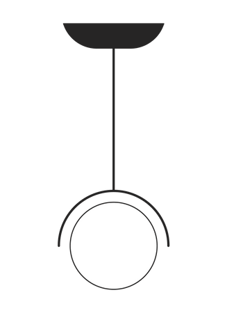 Lamp hanging  Illustration